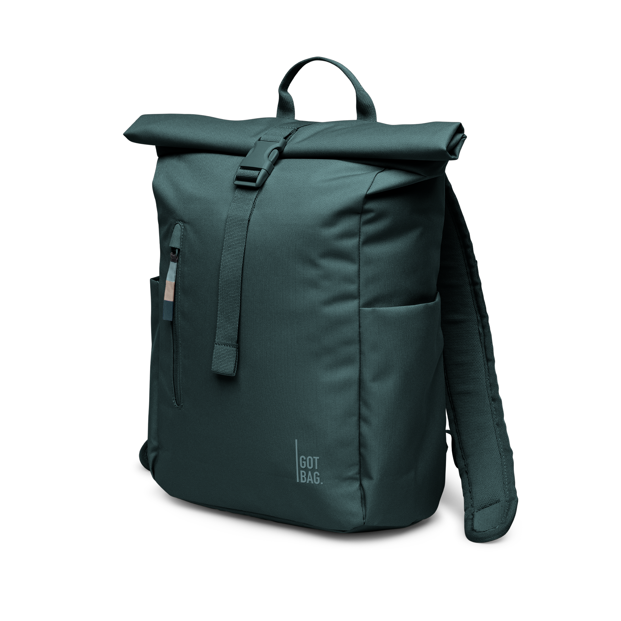GOT BAG Rolltop Easy Small Monochrome Sea Teal