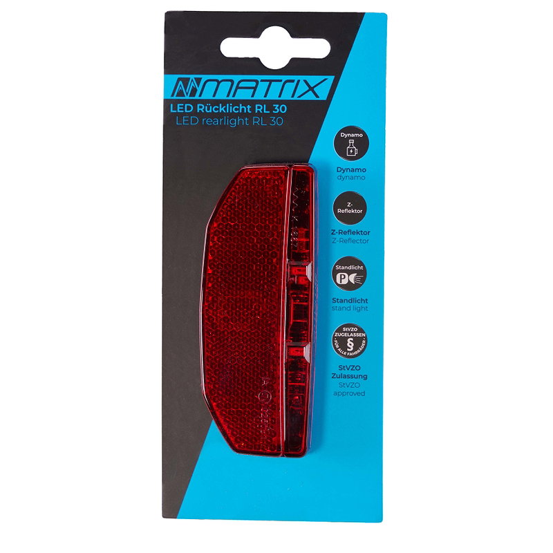 MATRIX LED-Dynamorücklicht RL30 50 mm  SB-Verpackung