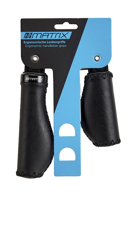 MATRIX Lenkergriff G39 Leder schwarz 135/ 95 mm