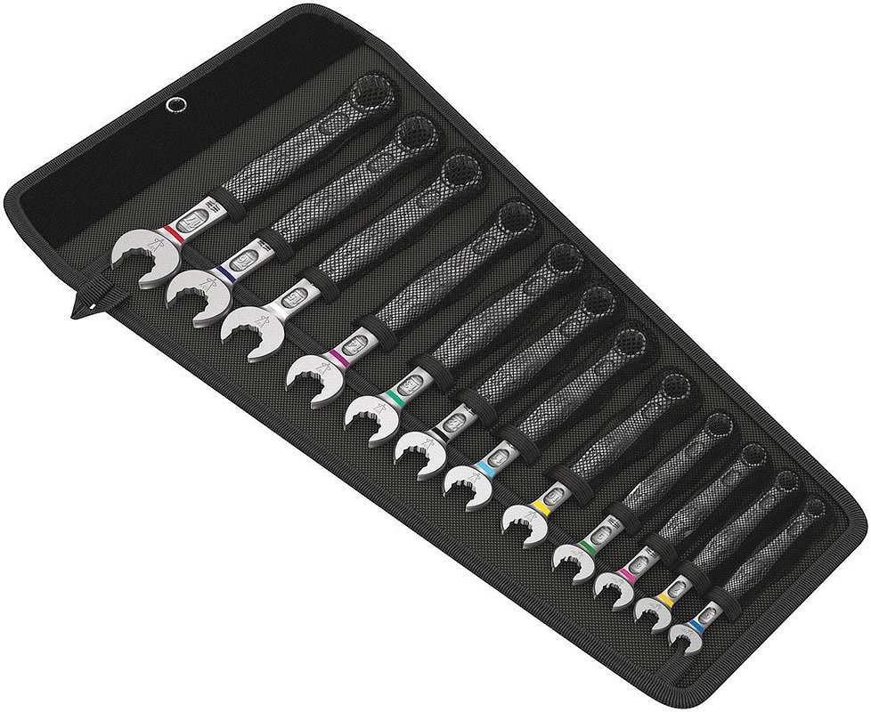 WERA Maulschlüssel-Set Bicycle Set 12