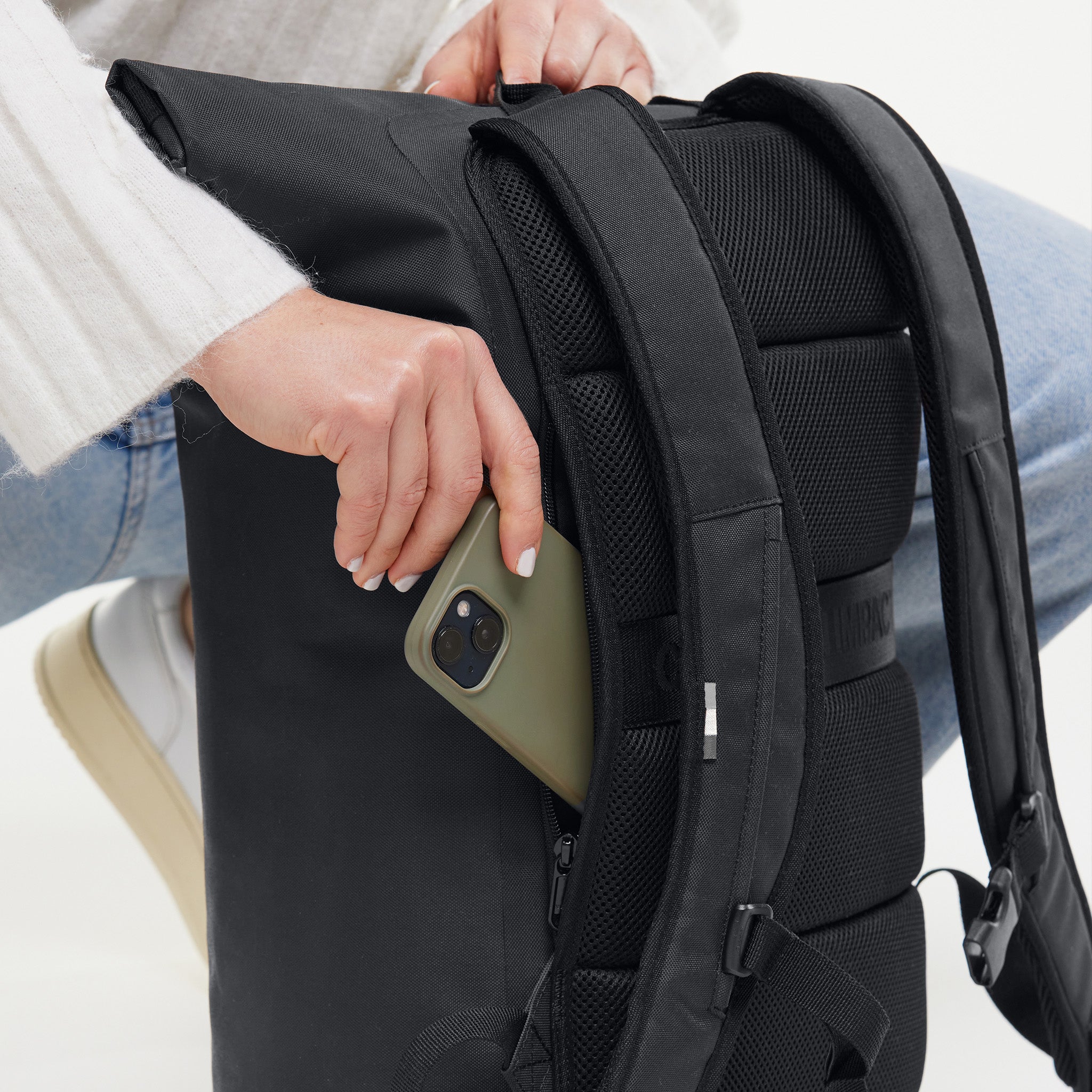 GOT BAG Rolltop Lite 2.0 Monochrome Black