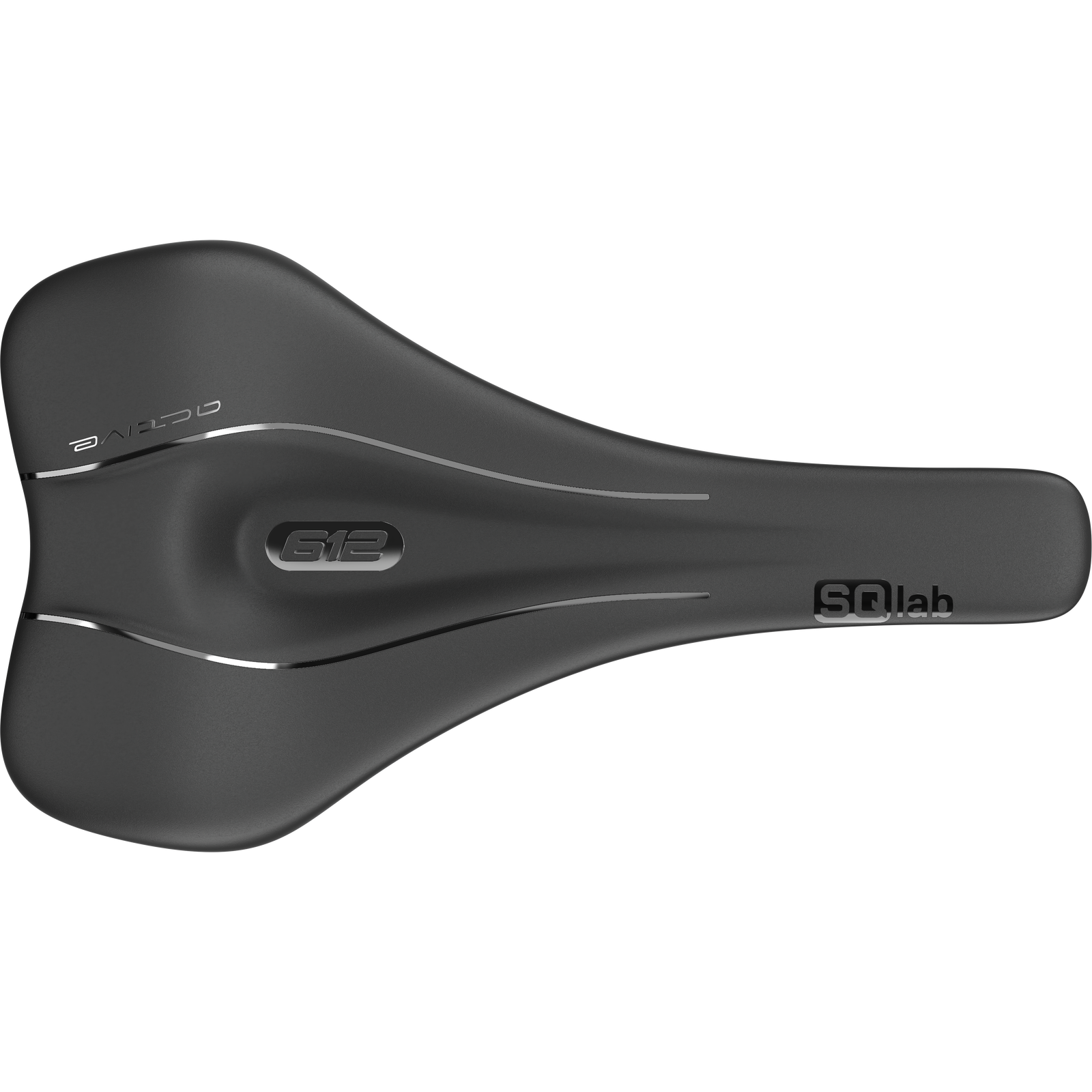 SQlab Sport Sattel 612 Ergowave Active 2.2 S-Tube – Ansicht von oben