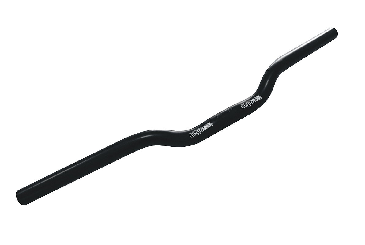 ergotec City-/Trekking Lenkerbügel Riser 620 mm schwarz 13°/0° 30 mm 25,4 mm