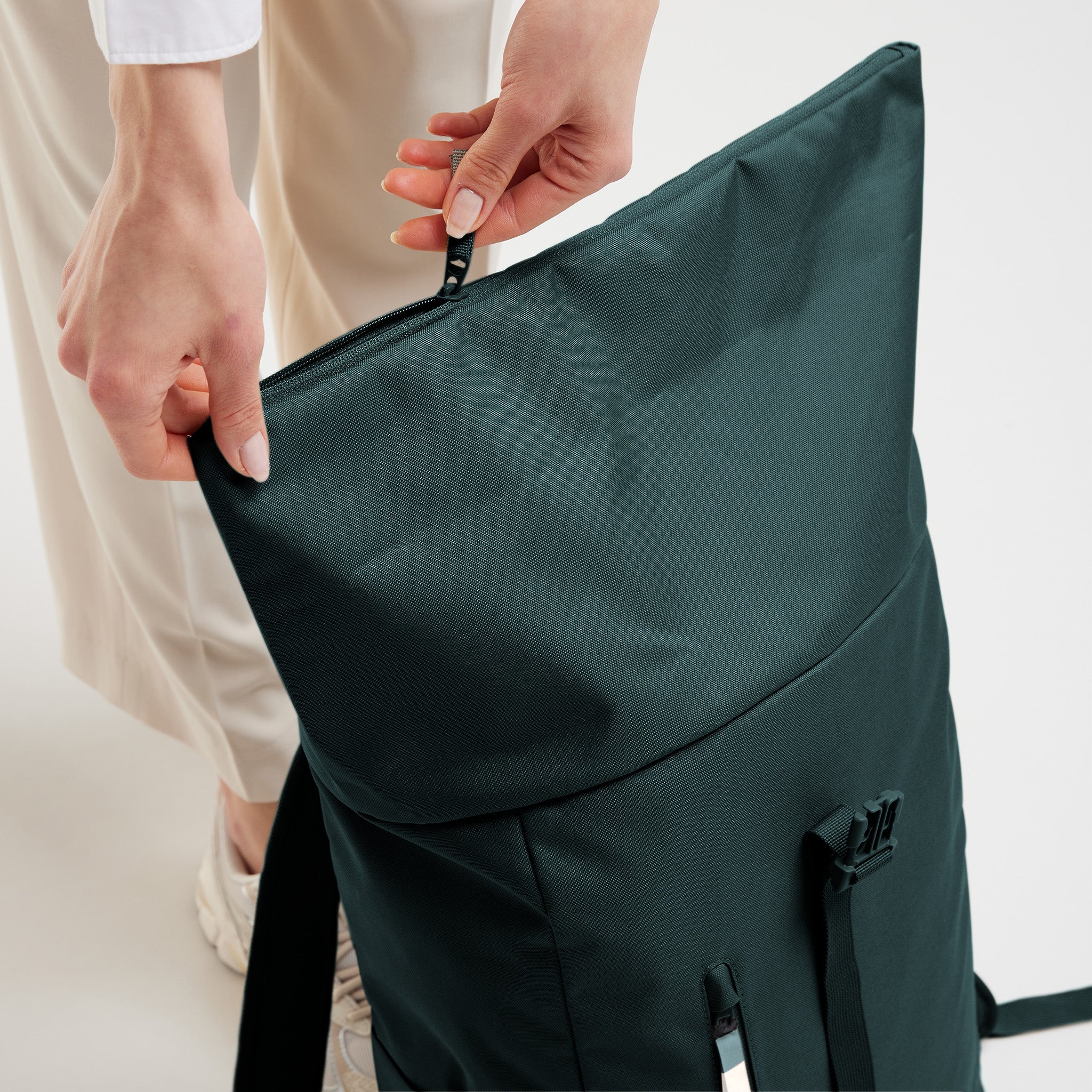 GOT BAG Rolltop Easy Monochrome Sea Teal