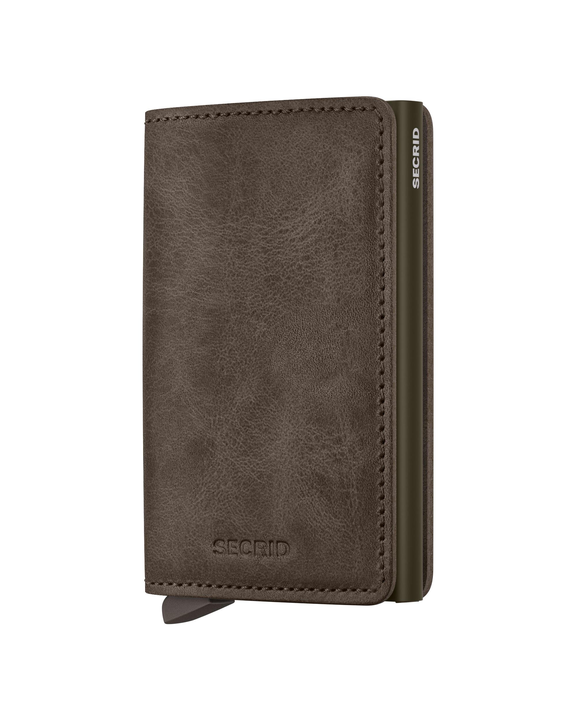 Secrid Slimwallet Vintage Oak – Vorderansicht