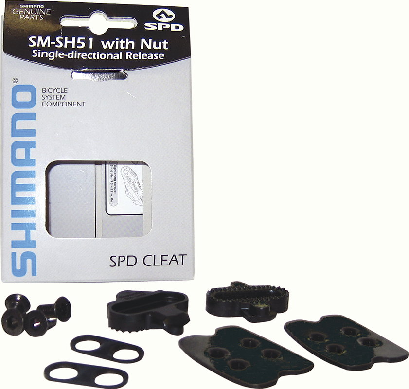 Shimano Pedal Adapter SPD Cleats Einfachauslösung ISMSH51A SB-Verpackung