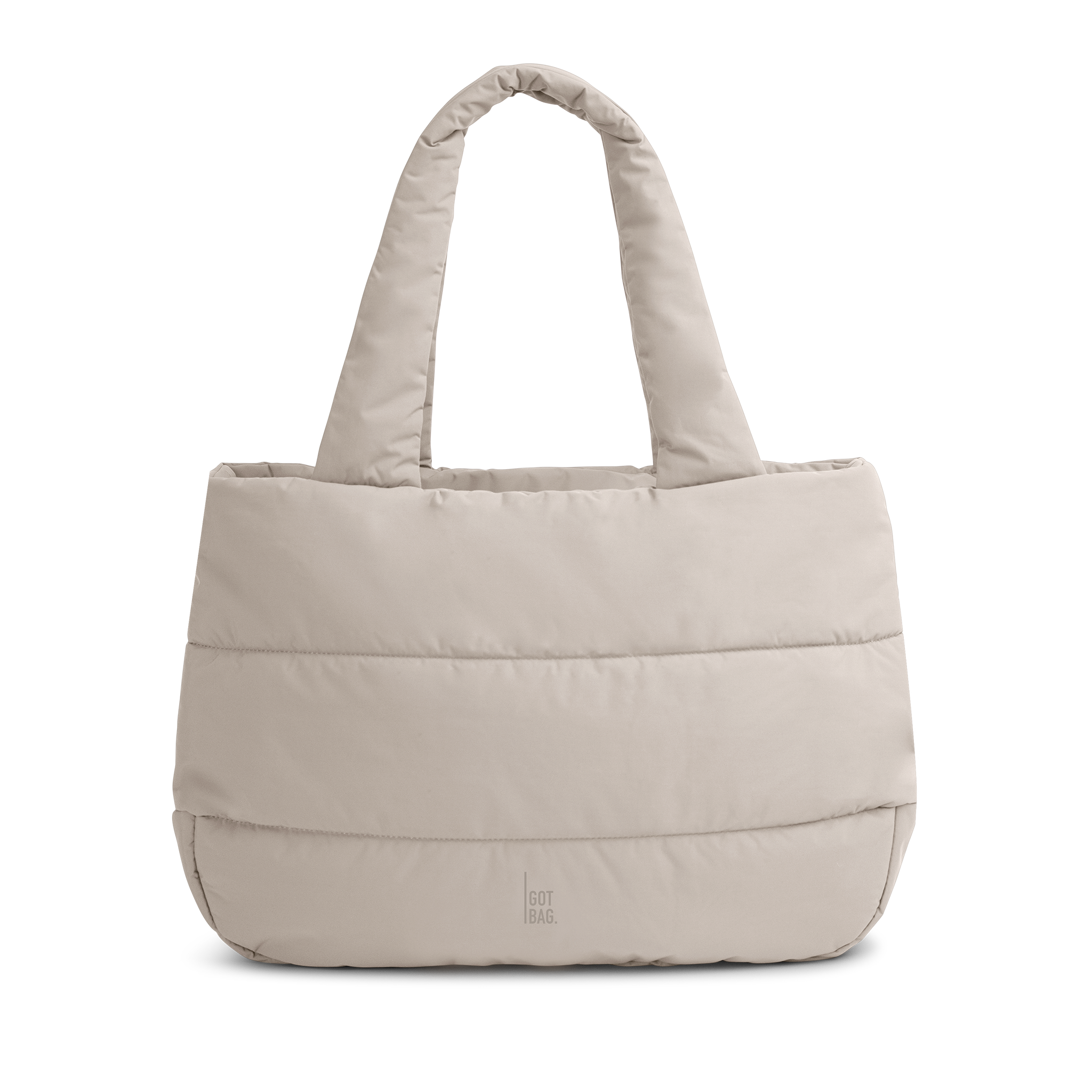 GOT BAG Puffer Horizon Tote Bag Scallop
