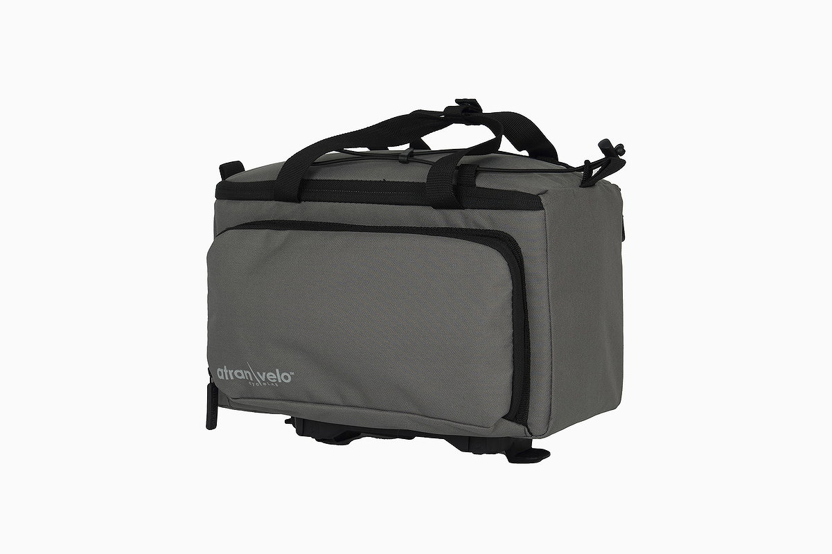 Atran Velo Gepäckträgertasche  ZAP Top Bag grau
