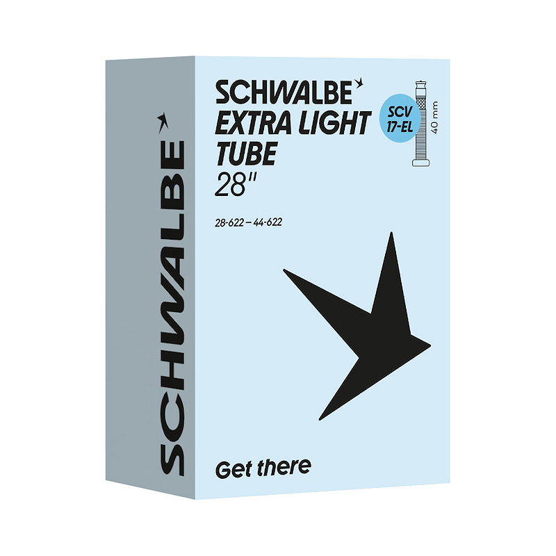 Schwalbe Fahrradschlauch Extra Light SCV Nr. 17 28" Extra Light SCV 40 mm 28/44-622