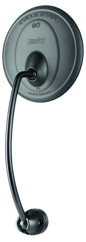 B&M Lenkerspiegel Cycle Star 80 lange gebogene Stange, ca. 13 cm, links/rechts 903