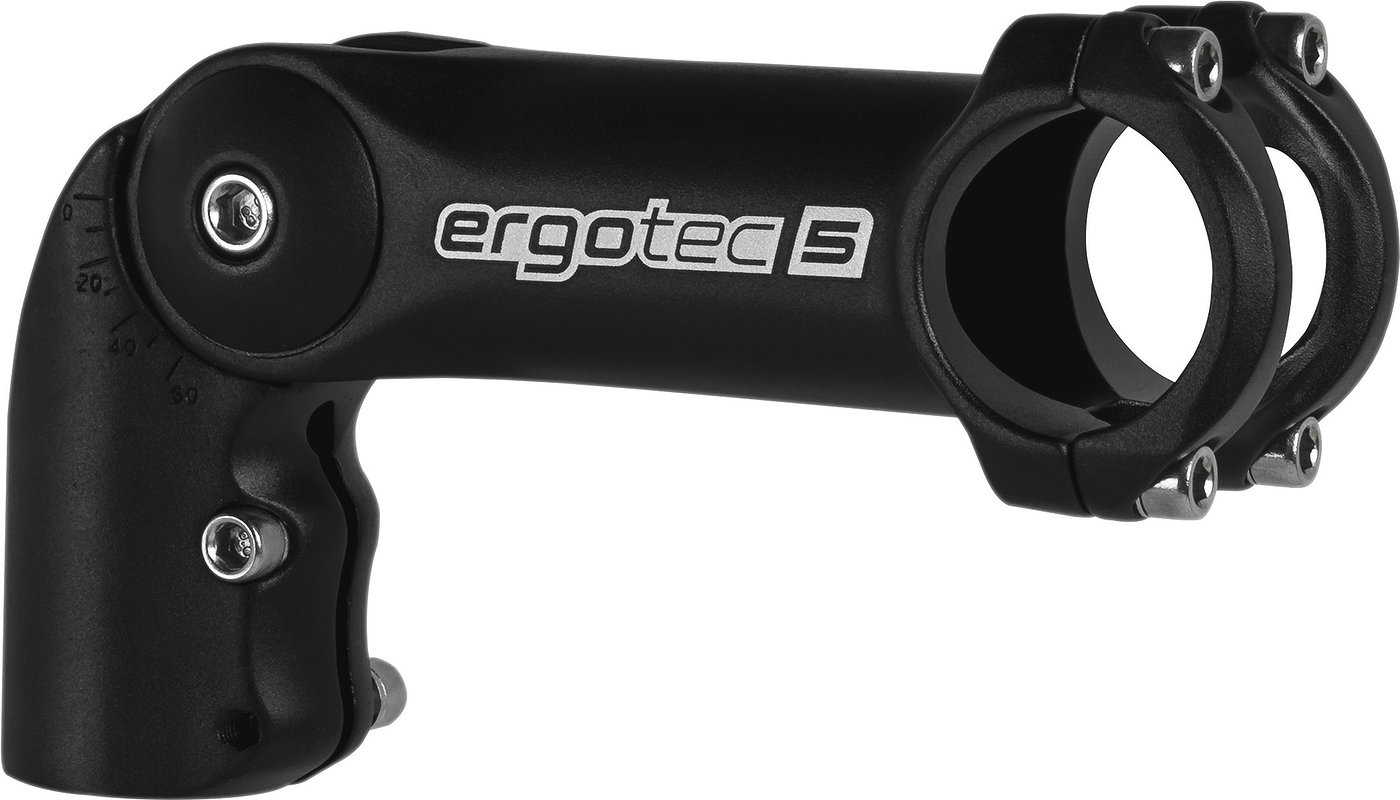 ergotec Ahead-Vorbau Octopus XL 50 115 mm schwarz sand. 31,8 mm 1 1/8" 0- +60°