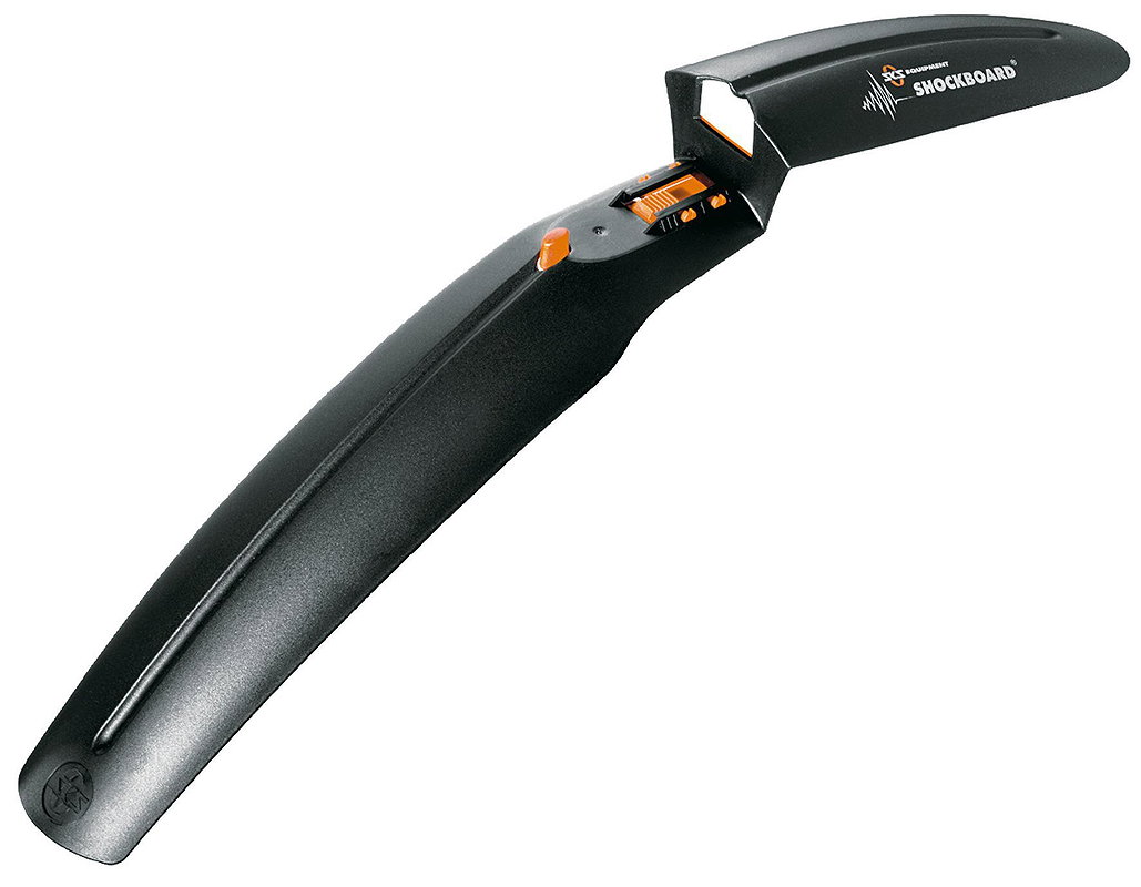 SKS Vorderradschutzblech Shockboard schwarz 26"