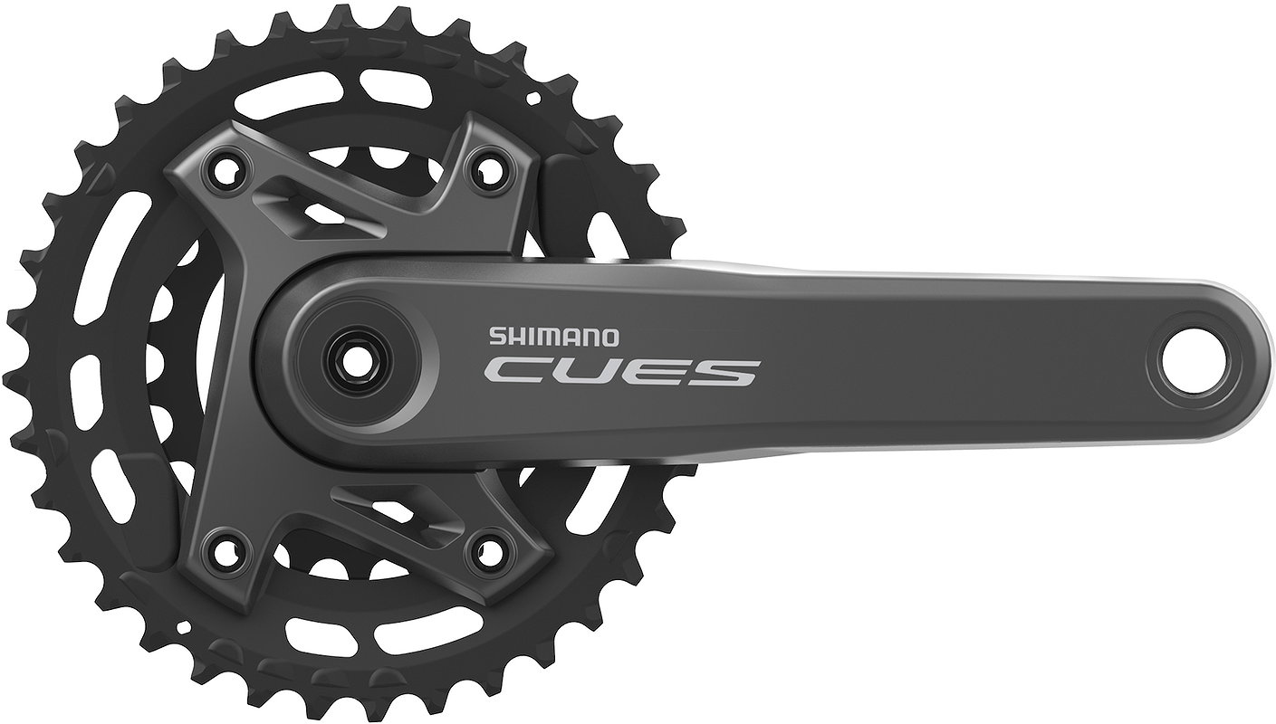 Shimano Kettenradgarnitur Cues FCU60002 2-PIECE 36x22 Zähne schwarz 170 mm EFCU60002CX62