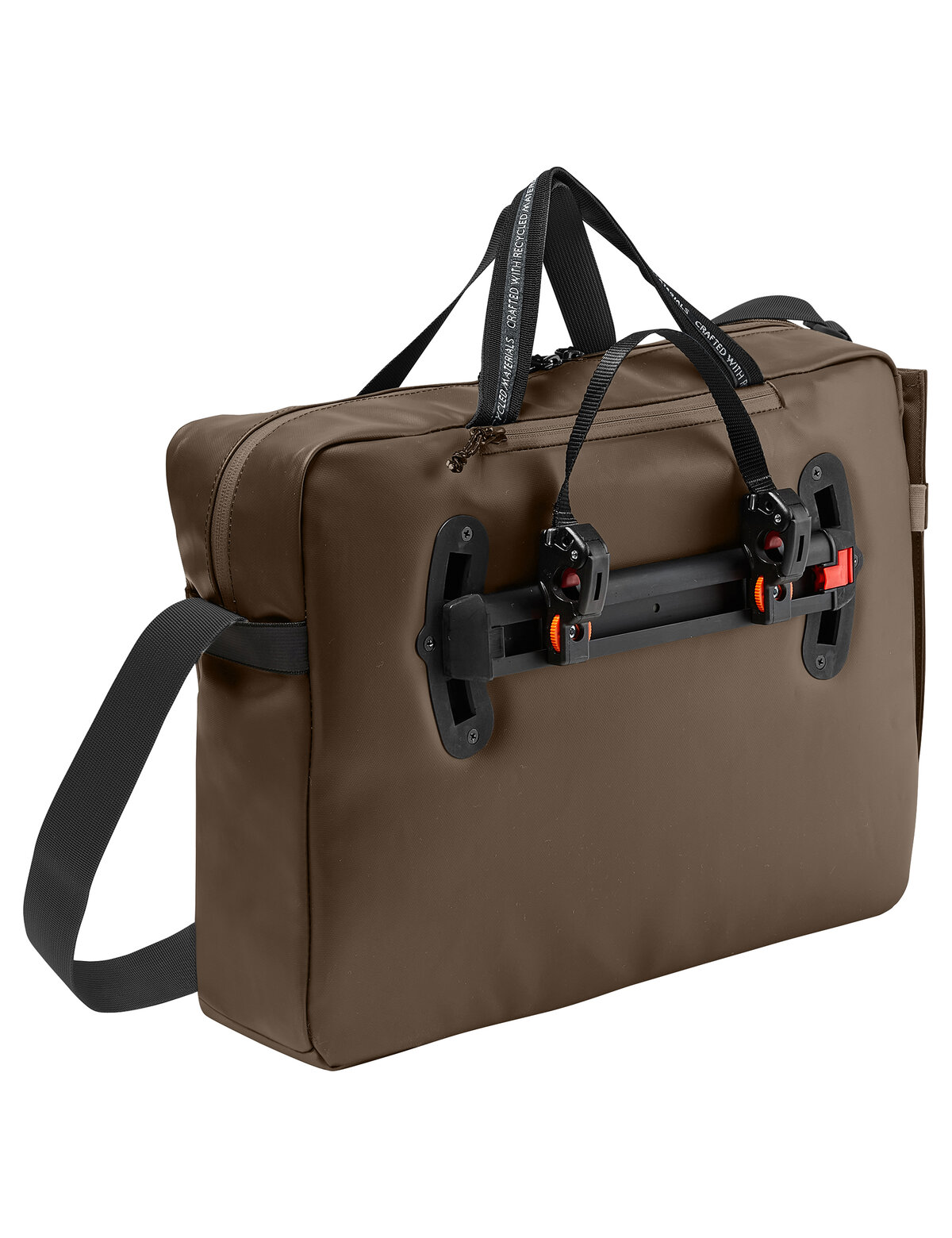 VAUDE Mineo Commuter Briefcase 17 deer brown – Rückansicht