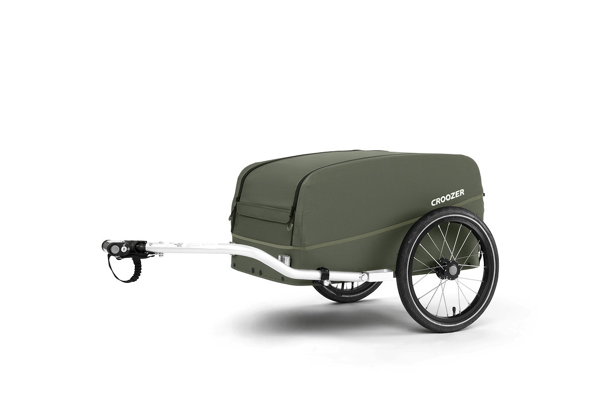 CROOZER Lastenanhaenger Cargo Kalle moss green