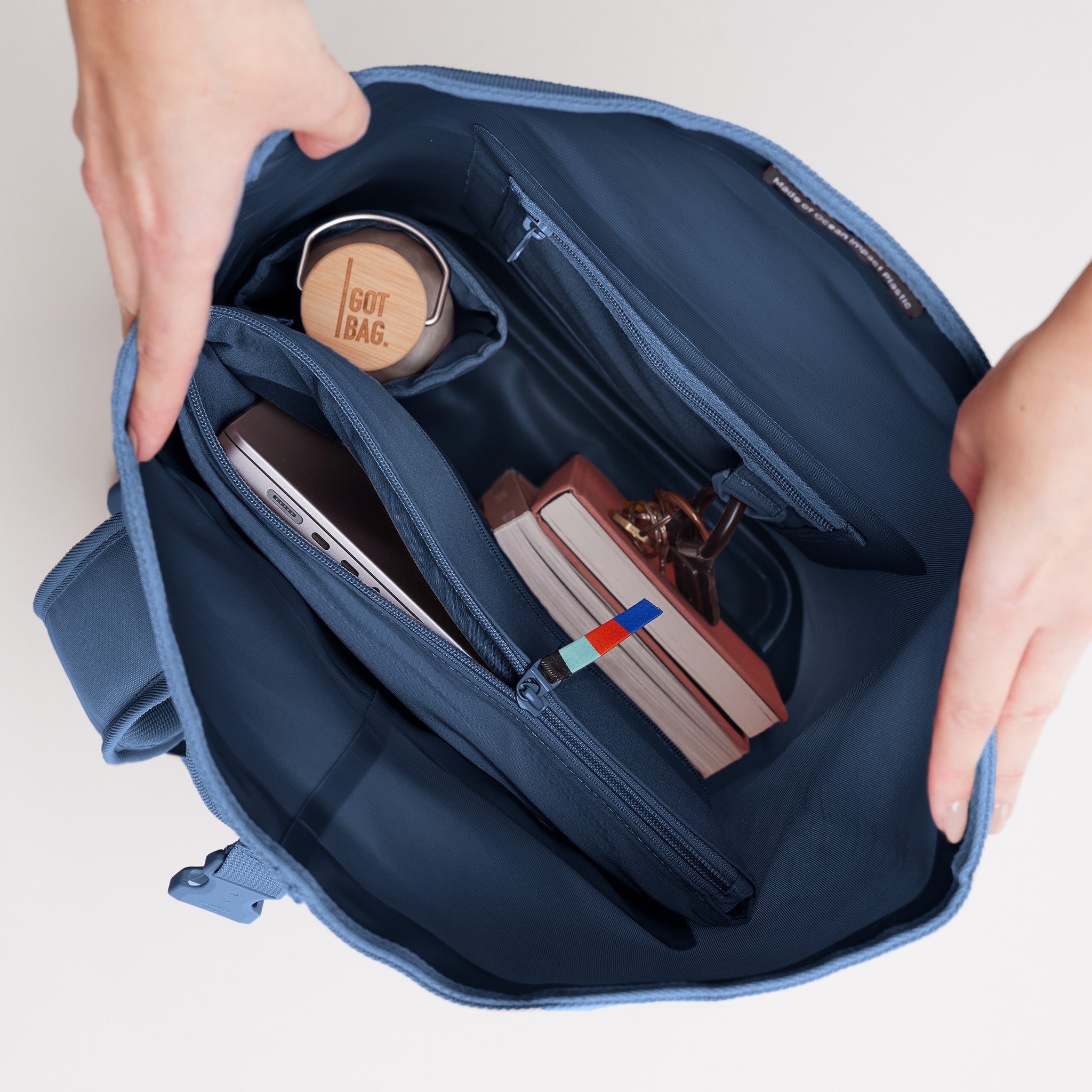GOT BAG Rolltop Lite 2.0 Ocean Blue