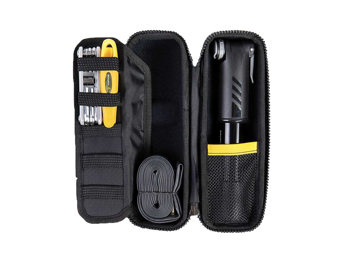 Topeak CagePack XL, yellow strap
