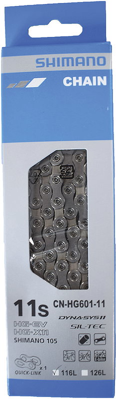 Shimano Fahrrad Kette CNHG601-11 11-fach 116 Glieder ICNHG60111116Q
