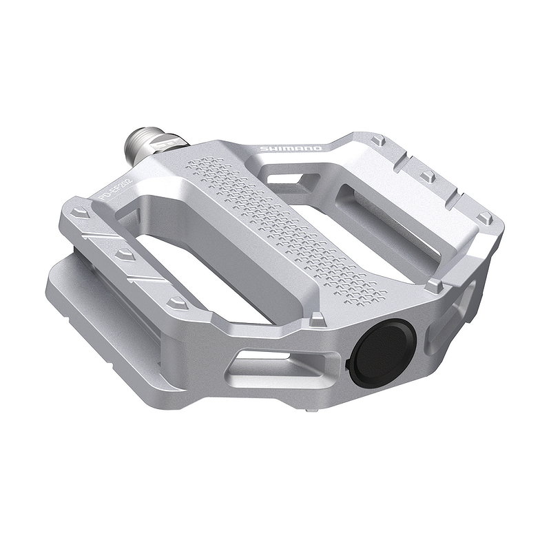 Shimano Plattformpedal PDEF202 silber EPDEF202S SB-Verpackung