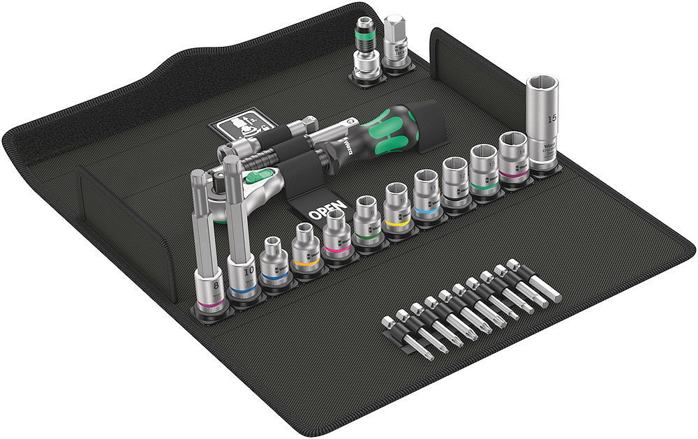 WERA Werkzeug/Knarren-Set Bicycle Set 7
