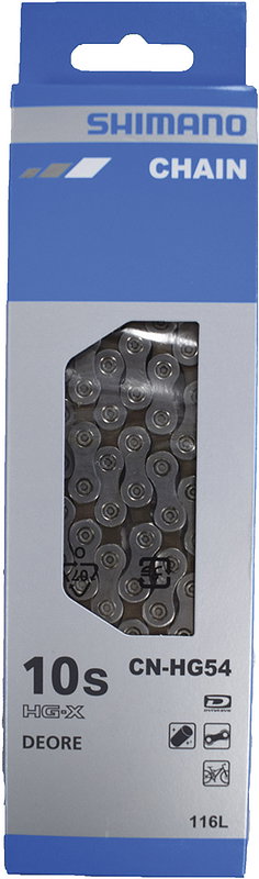 Shimano Fahrrad Kette CNHG54 10-fach 116 Glieder ICNHG54116IS