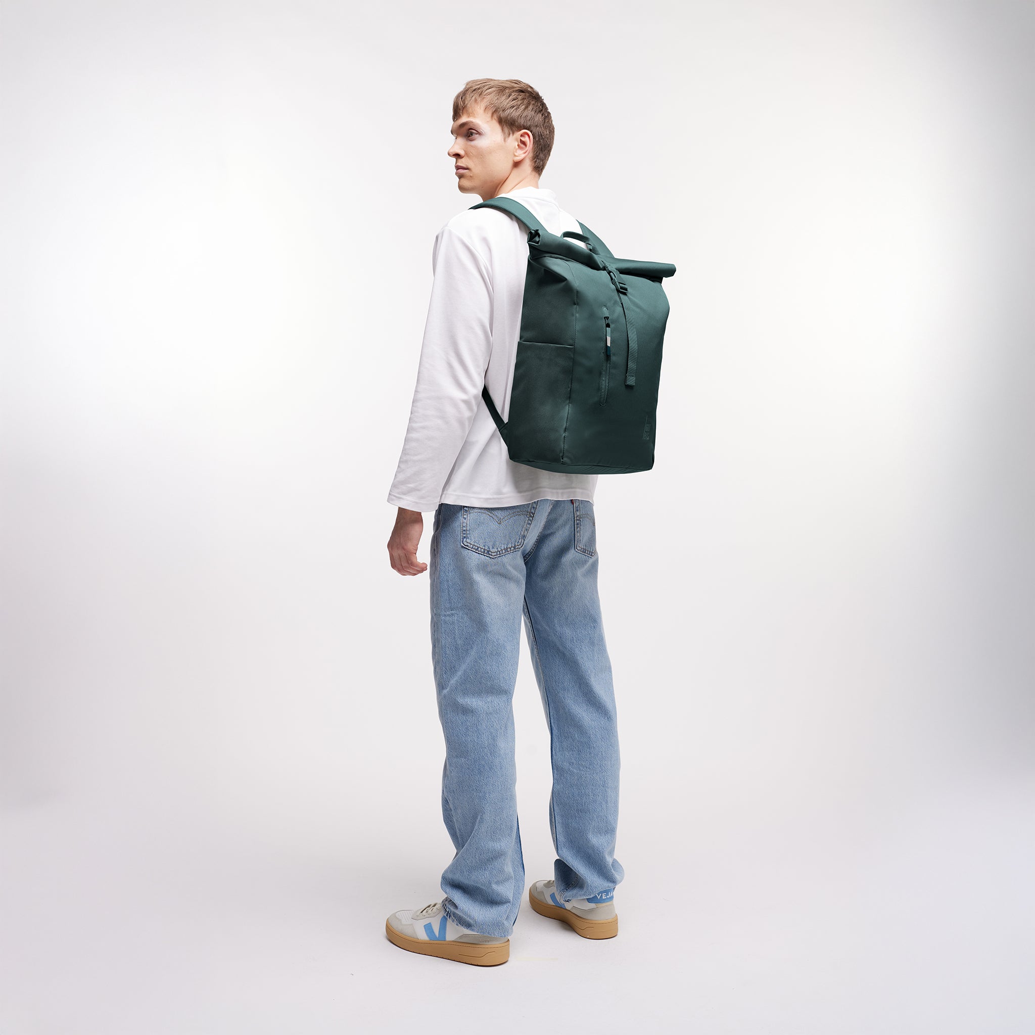 GOT BAG Rolltop Easy Monochrome Sea Teal